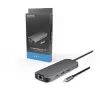Docking Station Chieftec DSC-901 USB Type-C pelēka 134mm 49mm 15mm 89.3g