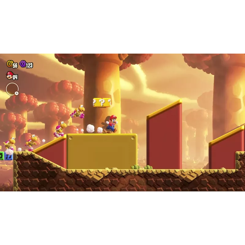 Nintendo Super Mario Bros. Wonder Standard Tradicionālā ķīniešu, vācu, holandiešu, angļu, spāņu, franču, itāļu, japāņu, korejiešu, portugāļu, krievu Nintendo Switch