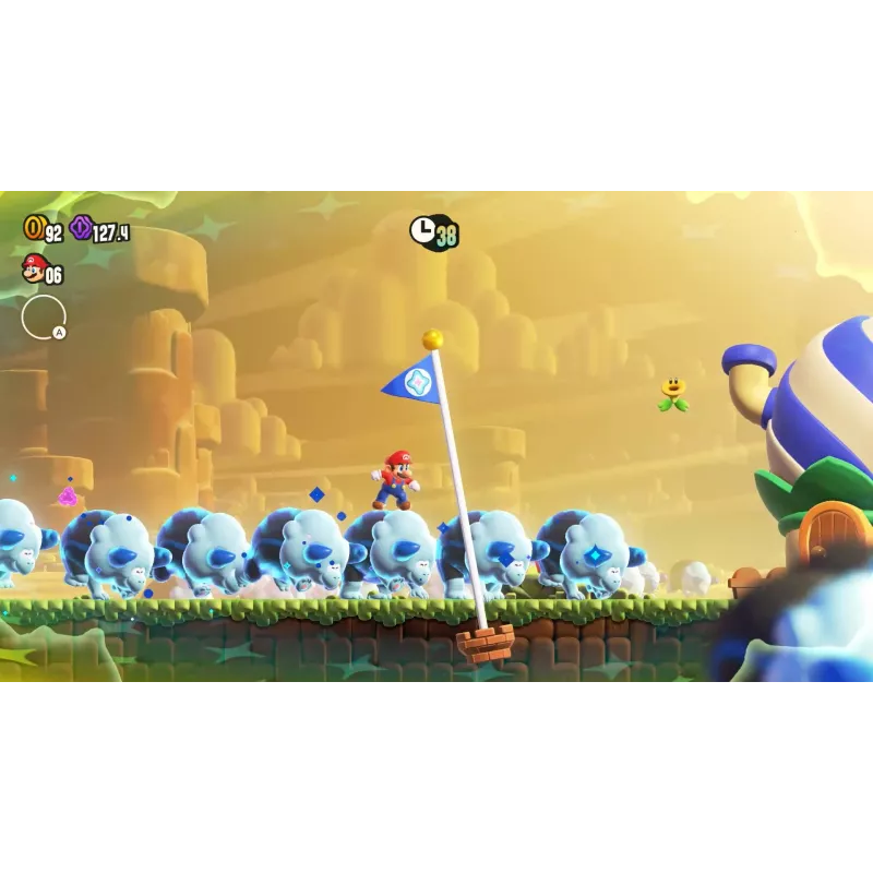 Nintendo Super Mario Bros. Wonder Standard Tradicionālā ķīniešu, vācu, holandiešu, angļu, spāņu, franču, itāļu, japāņu, korejiešu, portugāļu, krievu Nintendo Switch