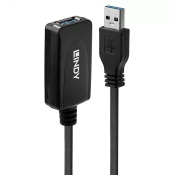 USB Extension kabelis Lindy 5m USB 3.0 Active Extension