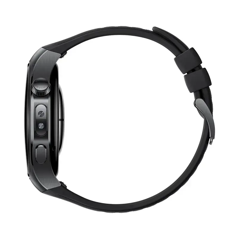 Smartwatch HUAWEI WATCH 5 — apaļš, 46 mm, 1,38 collu displejs, GPS, Bluetooth, mobilais tīkls, melns