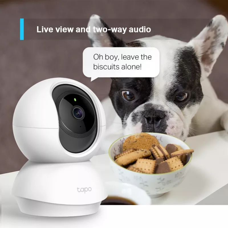 IP drošības kamera TP-Link Tapo Pan/Tilt Home Security Wi-Fi Camera