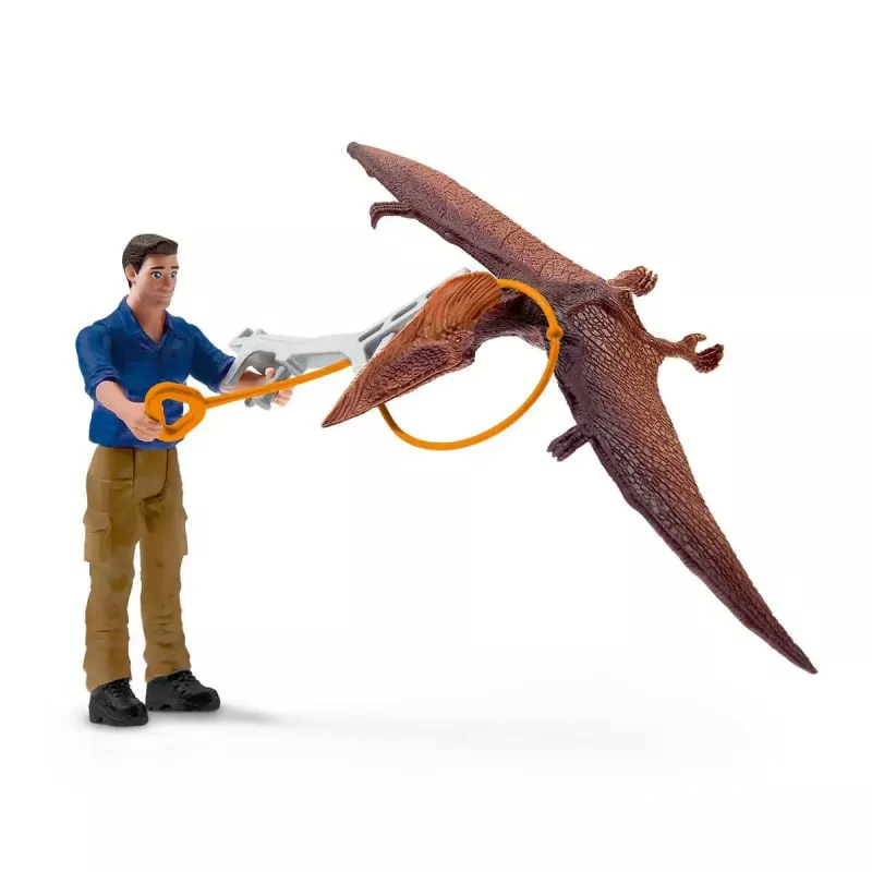 Rotaļlietu komplekts Schleich Dinozauri Jetpack Chase