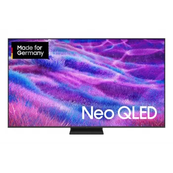 Smart TV Samsung GQ85QN80FAU 85 collas (2,16 m) QLED 4K Ultra HD, Motion Xcelerator, Wi‑Fi, DVB-T2/C/S2 — Carbon/Sudrabs