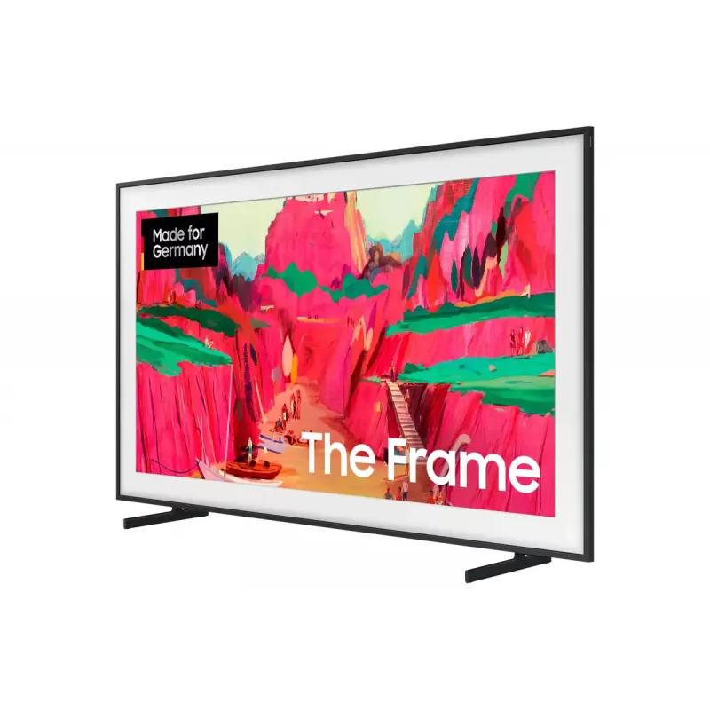 TV Samsung The Frame GQ75LS03FWU 75 collas (190,5 cm) Neo QLED 4K UHD Smart TV, Tizen, Wi‑Fi, Melns