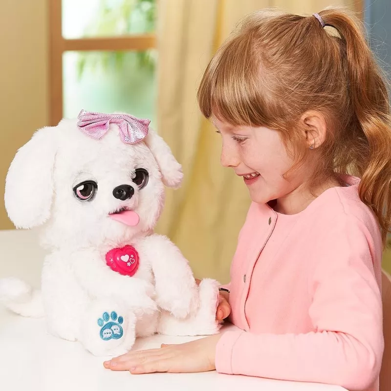 Mīkstā rotaļlieta VTech Schlecki mīļais kucēns — interaktīvs plīša kucēns no VTech