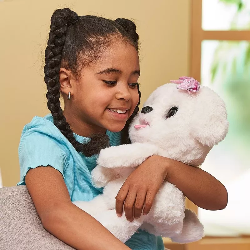 Mīkstā rotaļlieta VTech Schlecki mīļais kucēns — interaktīvs plīša kucēns no VTech