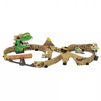 Rotaļu trases komplekts VTech Car-Board Racers Dino Adventure Set, trase