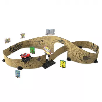 VTech Car-Board Racers 563904, 5 gadi, nepieciešamas baterijas, AA, kartons, gumija, daudzkrāsains