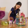schleich BAYALA mirdzoša ziedu mājiņa ar vienradžiem, ezeru un stalli