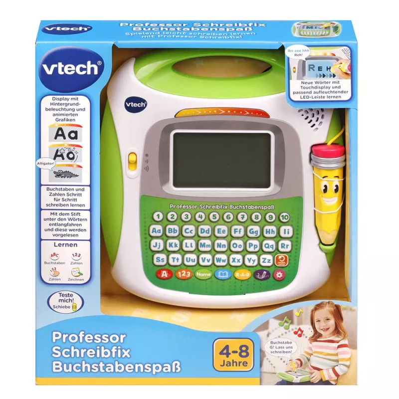VTech 617004, 4 gadi, nepieciešamas baterijas, AA, zaļa, balta
