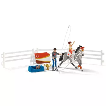 Rotaļlietu komplekts Schleich HORSE CLUB Mijas voltižēšanas komplekts