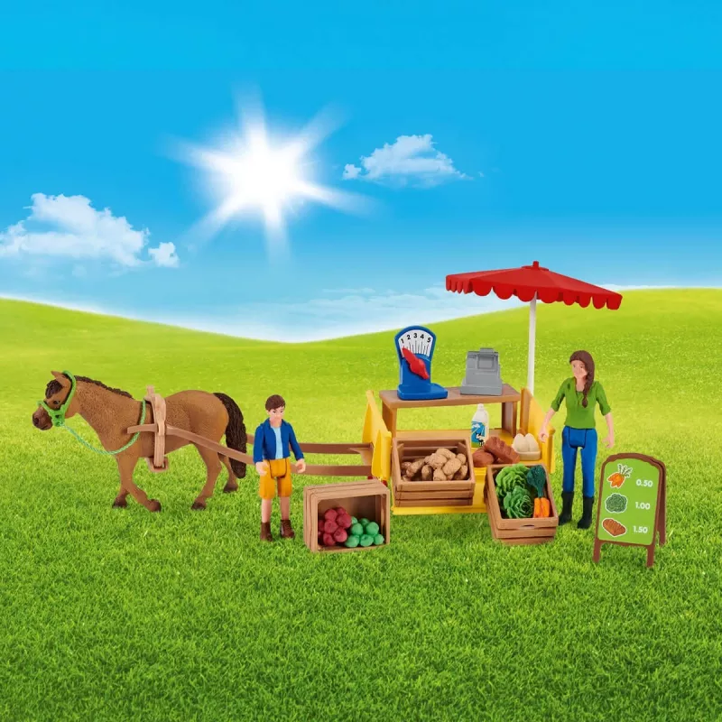 Mobilais lauku stends Schleich Farm Life Sunny Day 42528