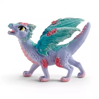 Schleich BAYALA ziedošā pūķa māte un bērns