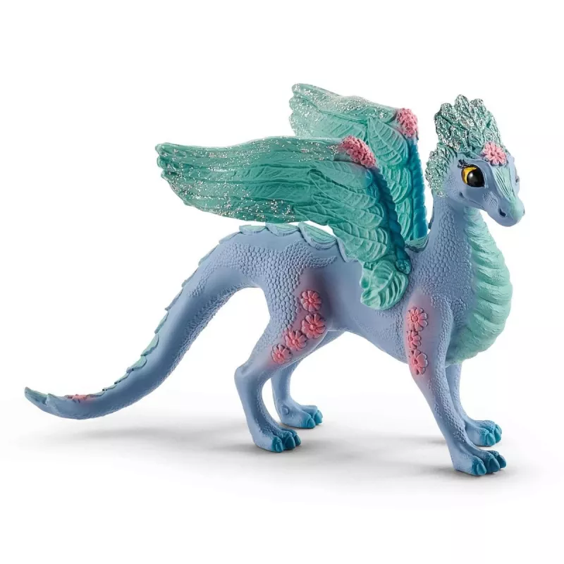 Schleich BAYALA ziedošā pūķa māte un bērns