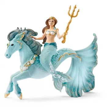 Schleich BAYALA nāriņa Eyela uz zemūdens zirga figūriņa