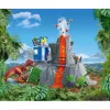 Schleich Dinozauri Vulkanu Ekspedīcijas Bāzes Nometne Daudzkrāsaina 42564