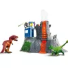 Schleich Dinozauri Vulkanu Ekspedīcijas Bāzes Nometne Daudzkrāsaina 42564