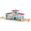 schleich HORSE CLUB Pieezera jāšanas centrs, Ferma, Zirgu stallis, Zirgi, 5 gadi, Daudzkrāsains, Plastmasa