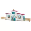 schleich HORSE CLUB Pieezera jāšanas centrs, Ferma, Zirgu stallis, Zirgi, 5 gadi, Daudzkrāsains, Plastmasa