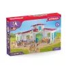 schleich HORSE CLUB Pieezera jāšanas centrs, Ferma, Zirgu stallis, Zirgi, 5 gadi, Daudzkrāsains, Plastmasa