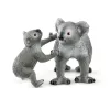 Schleich WILD LIFE Koala Mother and Baby 42566 zaļa pelēka