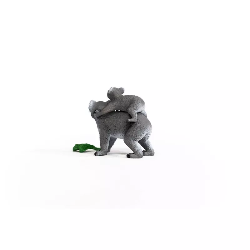 Schleich WILD LIFE Koala Mother and Baby 42566 zaļa pelēka