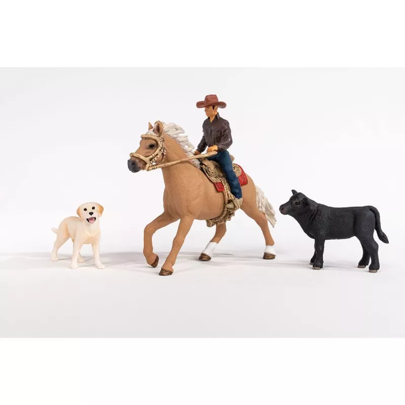 schleich Western Riding Adventures, 3 g., Daudzkrāsains