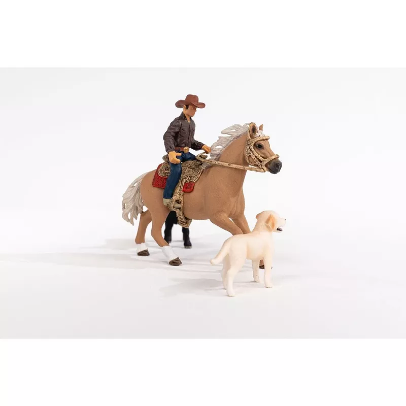 schleich Western Riding Adventures, 3 g., Daudzkrāsains
