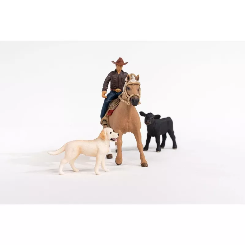 schleich Western Riding Adventures, 3 g., Daudzkrāsains