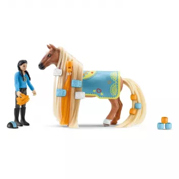 schleich HORSE CLUB Sofia’s Beauties iesācēja komplekts Kim & Caramelo