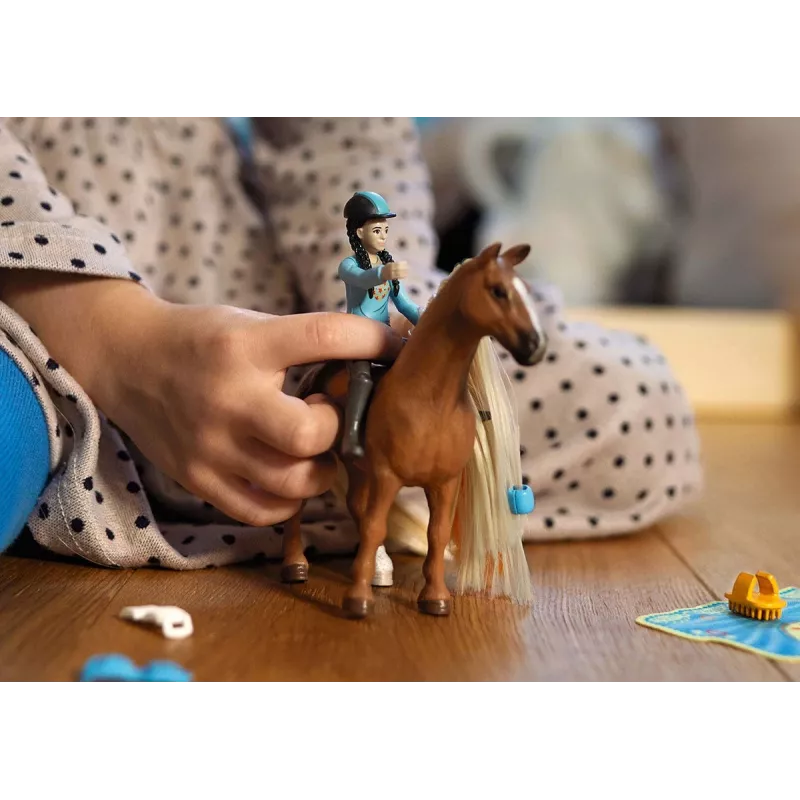 schleich HORSE CLUB Sofia’s Beauties iesācēja komplekts Kim & Caramelo