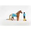 schleich HORSE CLUB Sofia’s Beauties iesācēja komplekts Kim & Caramelo