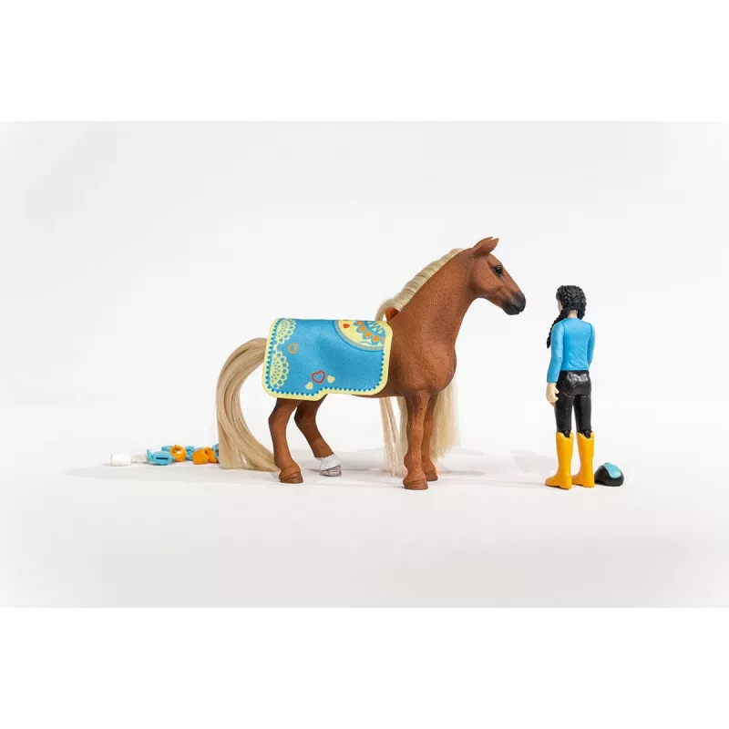 schleich HORSE CLUB Sofia’s Beauties iesācēja komplekts Kim & Caramelo