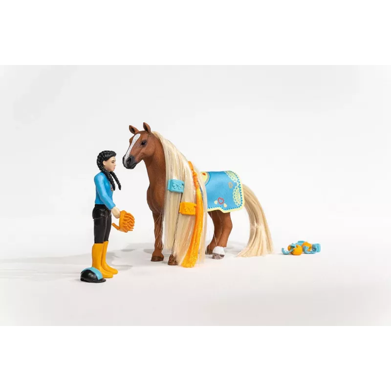 schleich HORSE CLUB Sofia’s Beauties iesācēja komplekts Kim & Caramelo