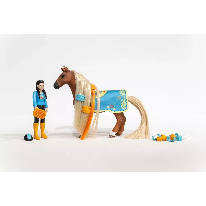 schleich HORSE CLUB Sofia’s Beauties iesācēja komplekts Kim & Caramelo