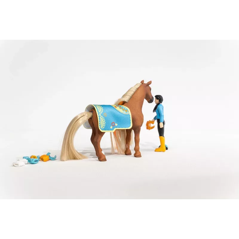 schleich HORSE CLUB Sofia’s Beauties iesācēja komplekts Kim & Caramelo