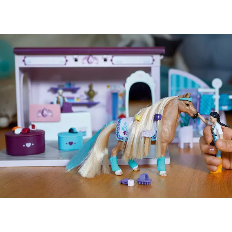Zirgu pop-up boutique Schleich Sofia’s Beauties Ieteicamais vecums 3-8