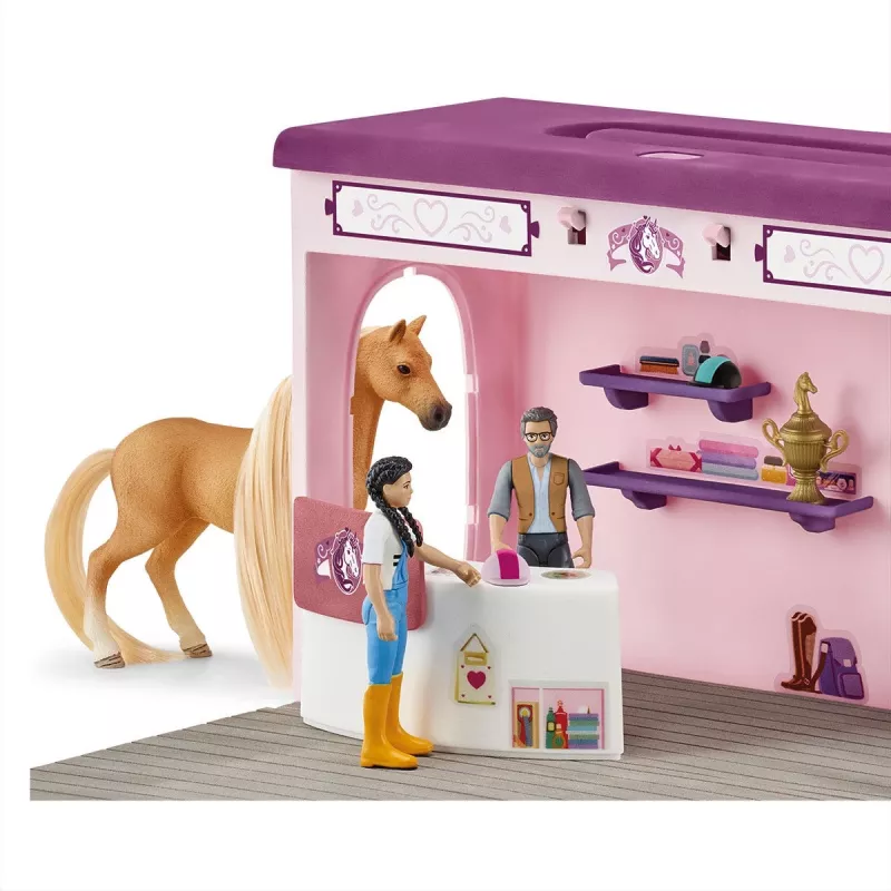 Zirgu pop-up boutique Schleich Sofia’s Beauties Ieteicamais vecums 3-8