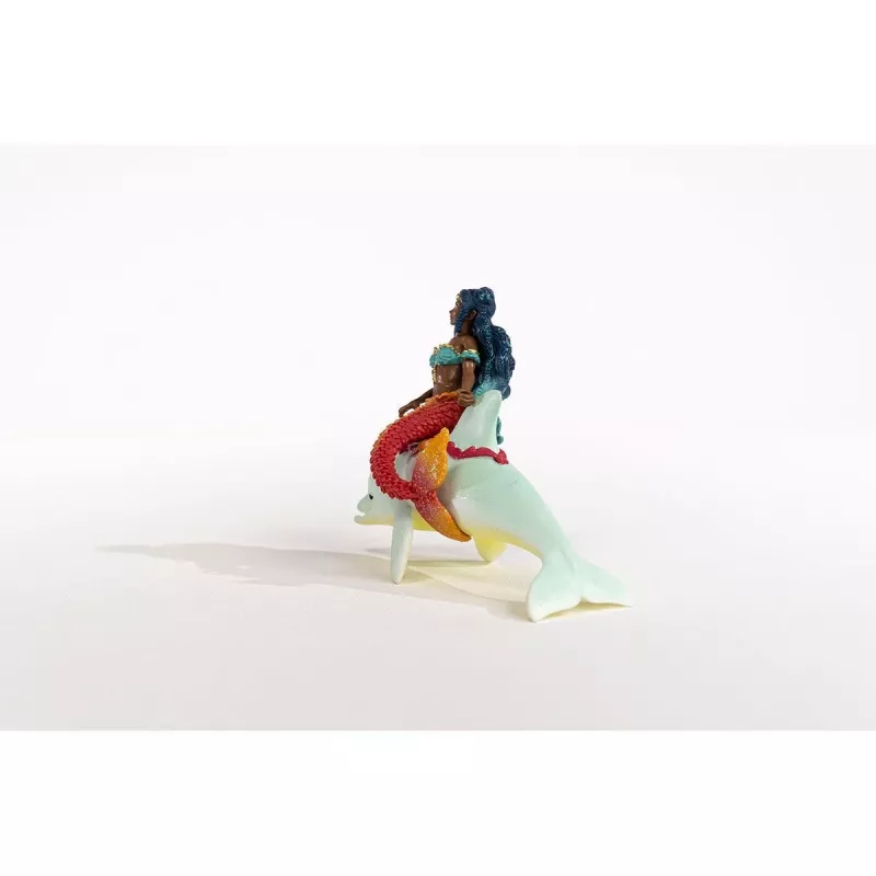 schleich Izabella uz delfīna, 5 gadi, Daudzkrāsains