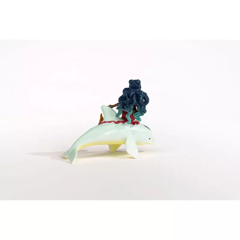 schleich Izabella uz delfīna, 5 gadi, Daudzkrāsains
