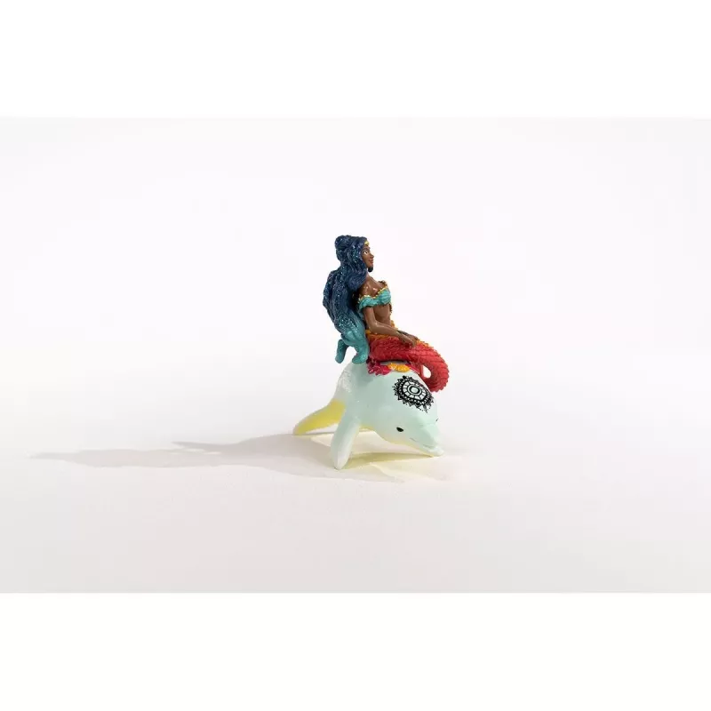 schleich Izabella uz delfīna, 5 gadi, Daudzkrāsains