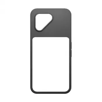 Fairphone aizsargapvalks Protective Case v1 Fairphone (Gen. 6) — vāciņš, piemērots 16 cm (6,3 collu) ekrānam, melns