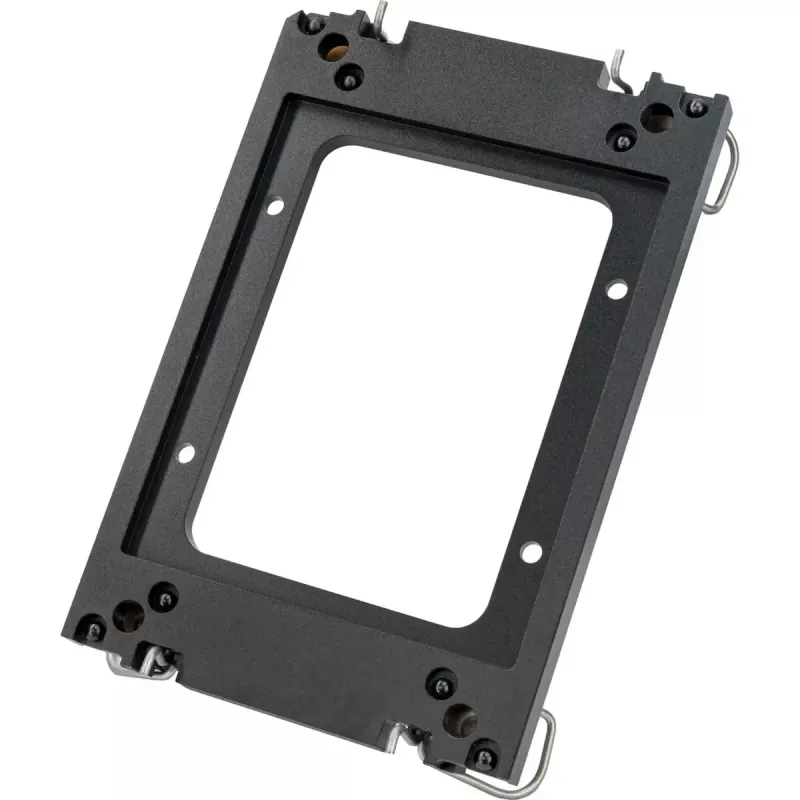 CPU dzesētāja kontaktligzdas montāžas komplekts SILVERSTONE XAC-MK-4710 — kronšteins Intel LGA4677 / LGA4710, melns, XE360PDD / XE360 sērijai