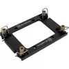 CPU dzesētāja kontaktligzdas montāžas komplekts SILVERSTONE XAC-MK-4710 — kronšteins Intel LGA4677 / LGA4710, melns, XE360PDD / XE360 sērijai