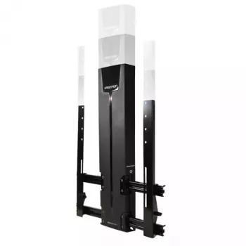 Ergotron Glide Wall Mount HD 61-061-085 sienas stiprinājums, līdz 152,4 cm (60 collas), regulējams augstums, noliecams, 18,1 kg, melns