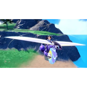 Nintendo Switch Pokemon Purpur Standarta Vācu, Holandiešu, Angļu, Spāņu, Franču, Itāļu, Japāņu, Korejiešu Nintendo Switch