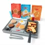 Melissa & Doug Flip & Fry Grill rotaļu komplekts ar Water WOW krāsu mainošu rotaļu ēdienu, pirmsskolas rotaļlieta, vecumam no 3 gadiem