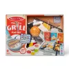 Melissa & Doug Flip & Fry Grill rotaļu komplekts ar Water WOW krāsu mainošu rotaļu ēdienu, pirmsskolas rotaļlieta, vecumam no 3 gadiem
