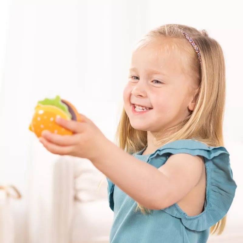 Melissa & Doug Flip & Fry Grill rotaļu komplekts ar Water WOW krāsu mainošu rotaļu ēdienu, pirmsskolas rotaļlieta, vecumam no 3 gadiem